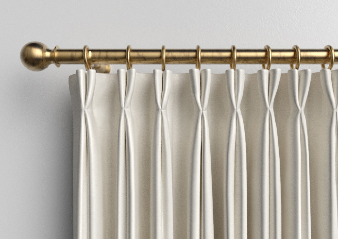 Faux Silk, Natural - Made to Measure Curtains - Image 10